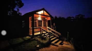 Panoramic Double Room, 1 Queen Bed, Fireplace, Mountain View | Pillow-top beds, in-room safe, individually decorated