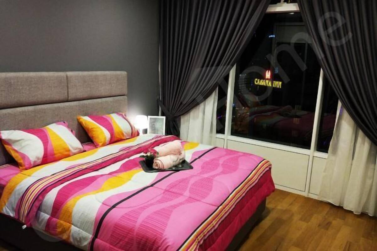 3 개의 침실, 이집트산 면 시트, 고급 침구, 책상