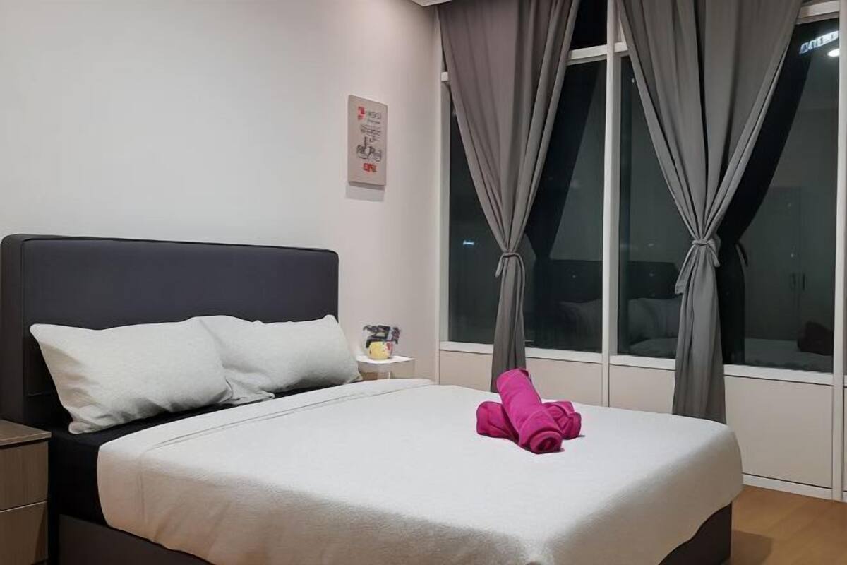 3 개의 침실, 이집트산 면 시트, 고급 침구, 책상