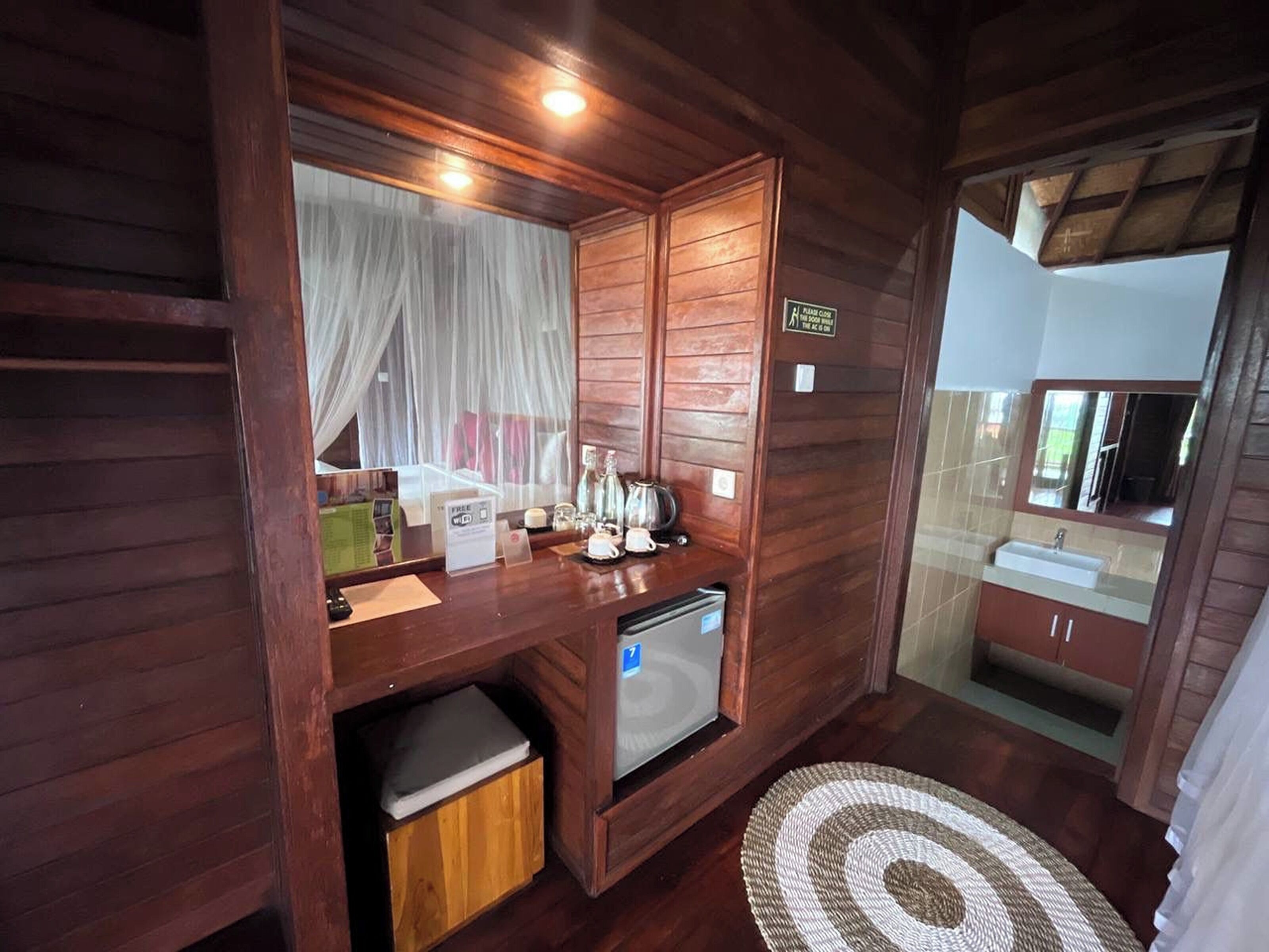 1 quarto, frigobar, cortinas blackout, Wi-Fi de cortesia