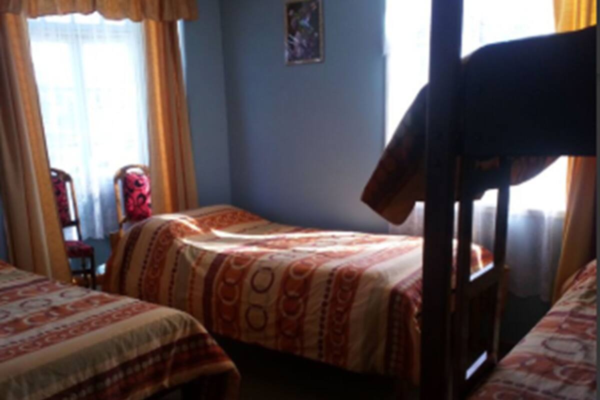 Free WiFi, bed sheets