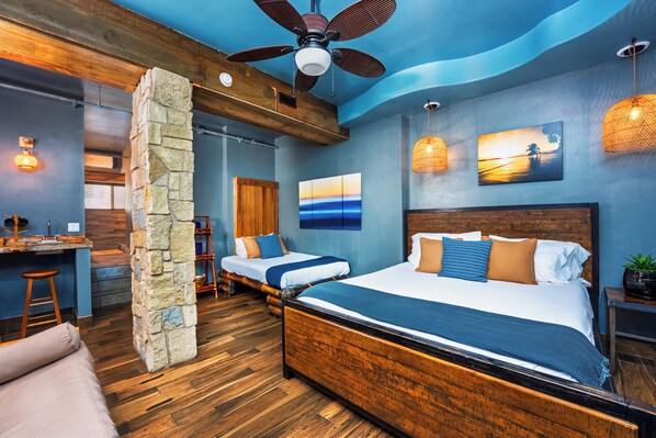 Deluxe Double Room, Multiple Beds, Non Smoking | In-room safe, individually decorated, individually furnished, free WiFi - Nomads Hotel - Near San Clemente Pier (San Clemente)