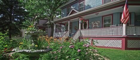 Fachada da propriedade