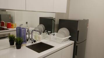 Fridge, oven, toaster