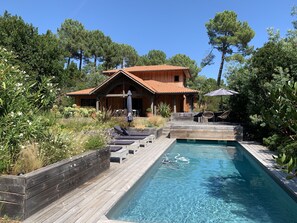 Una piscina climatizada