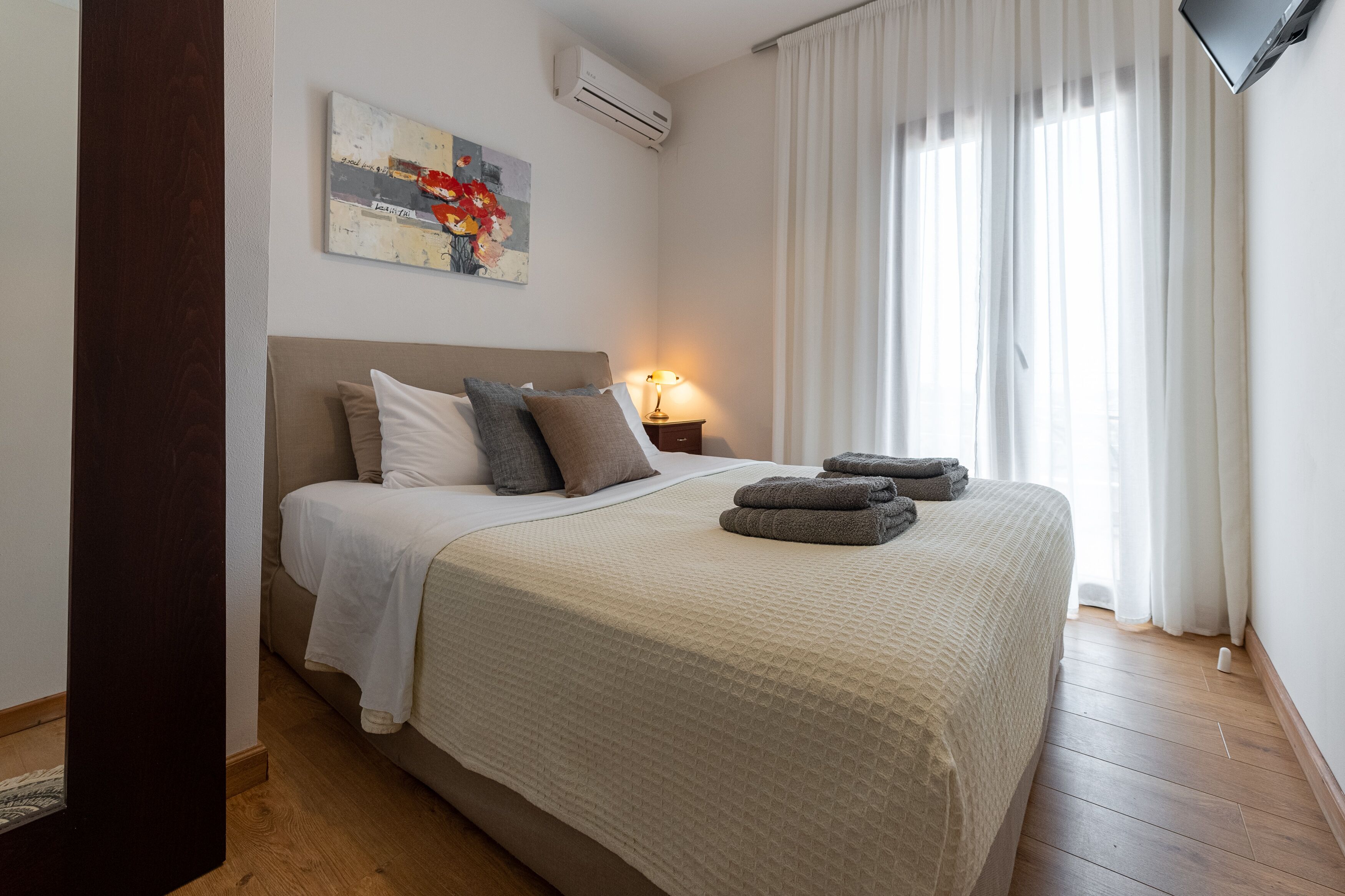 2 Schlafzimmer, Bügeleisen/Bügelbrett, kostenloses WLAN, Bettwäsche