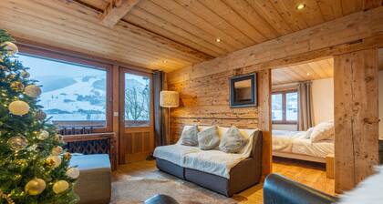 Appartement 4 étoiles dans un magnifique chalet savoyard - 50 m des pistes