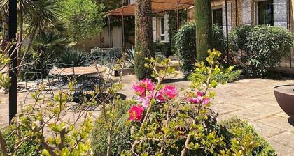 Mas Provençal with swimming pool 15' from Avignon