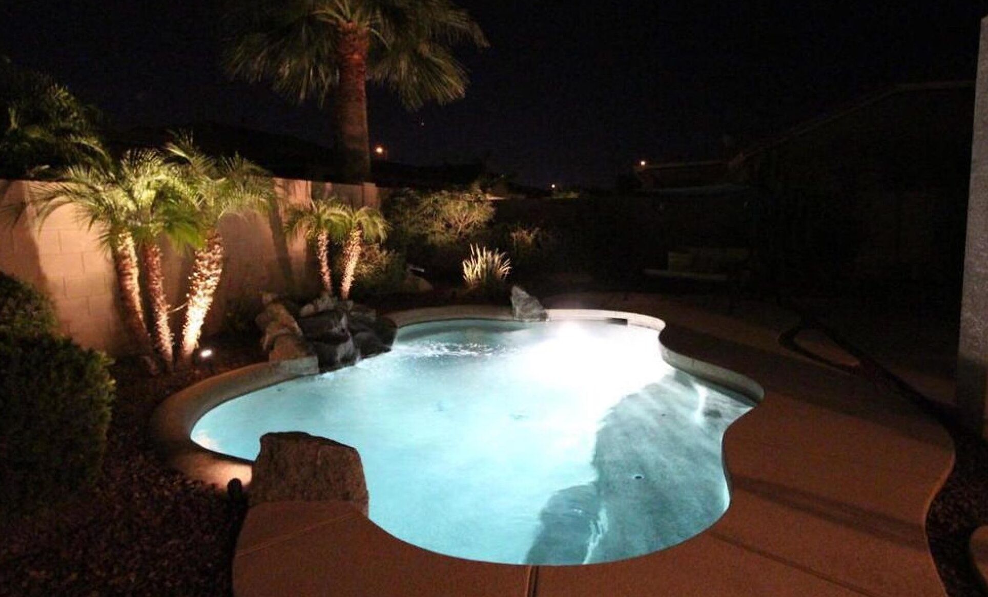 Alberca al aire libre 