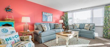 Smart-TV, DVD-spiller og bøker