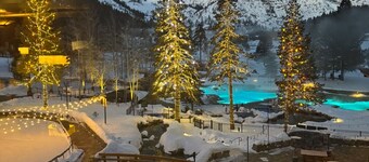 Hyatt’s EVERLINE™️Resort & Spa,2bdrm PANORAMIC VIEWS!Pool,hot tubs SKI-IN-Out😎