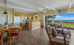 Interior - December Special!                   Oceanfront Hawaiian-style Beach House (Waimea)