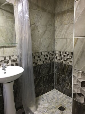 Habitación doble Premium, 1 cama Queen size, para no fumadores | Regadera en el baño