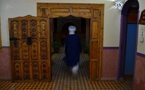 Interior detail - Auberge Restaurant Le Safran Taliouine (Taliouine)