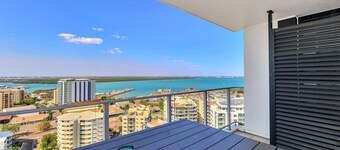 Darwin City Harbour Views-above the Oak Restaurant