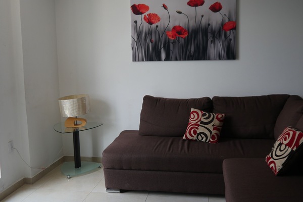 Cozy livingroom with tv