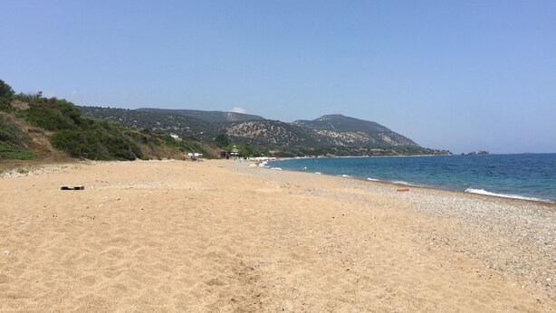 靠近海滩