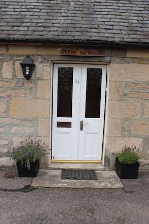 Exterior detail. Beautiful cottage by the sea.