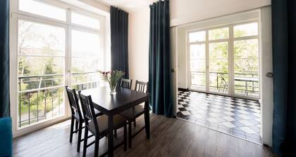 L.E. Home II: 2-Zi.-Loft m. Balkon + Parkpl. Ruhig, hell!