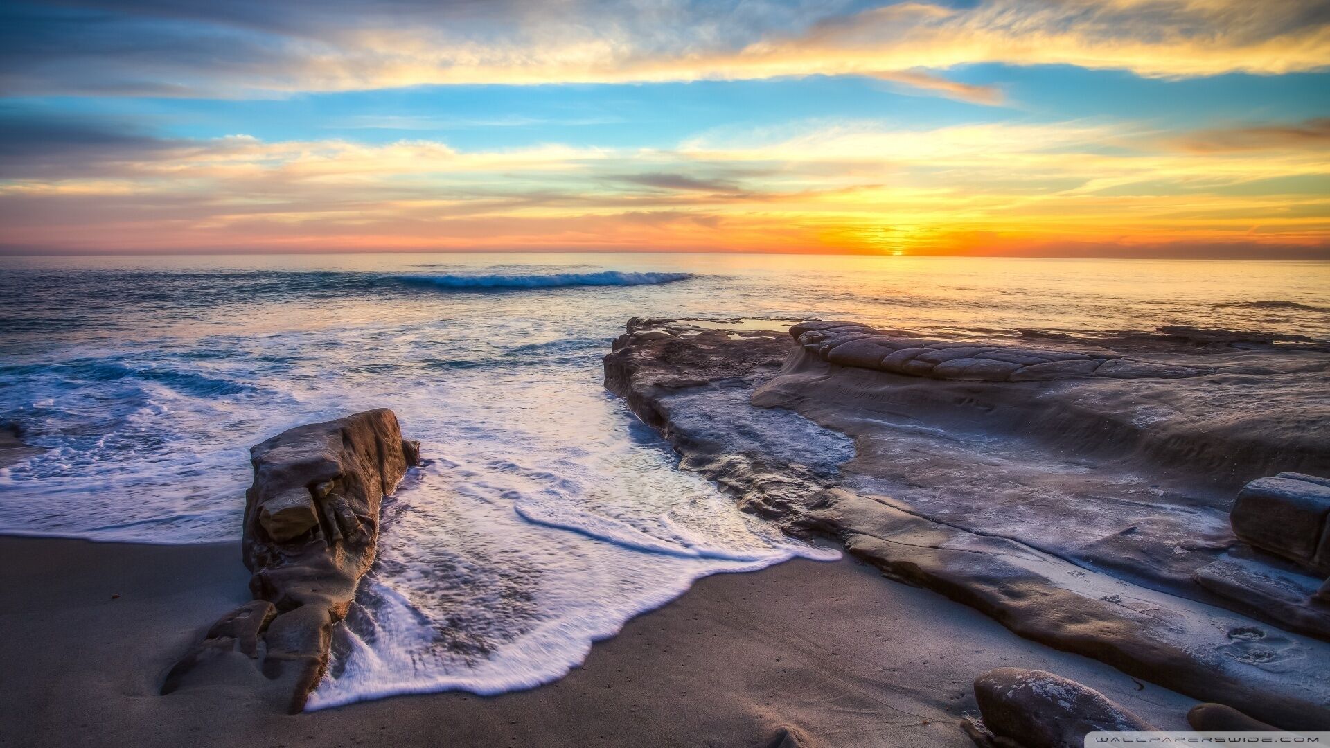 Sun loungers, beach towels