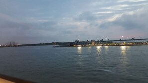Vlak bij het strand