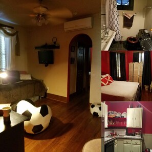 1 bedroom, in-room safe, iron/ironing board, free WiFi