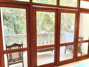 Family Room, Multiple Beds, Garden View, Garden Area | Terrace/patio - Seashore Mirissa (Mirissa)