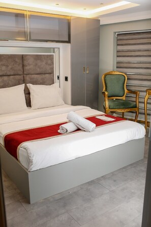 Premium Suite | Cadar Frette Itali, peralatan tempat tidur premium 