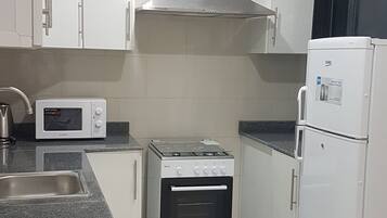 Apartment, 2 Bedrooms, Accessible, Sea View | 1 bedroom, in-room safe, desk, blackout curtains