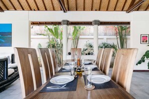 Luxury Villa, 3 Bedrooms, Non Smoking | Dining - Villa Lotus (Lembongan Island)