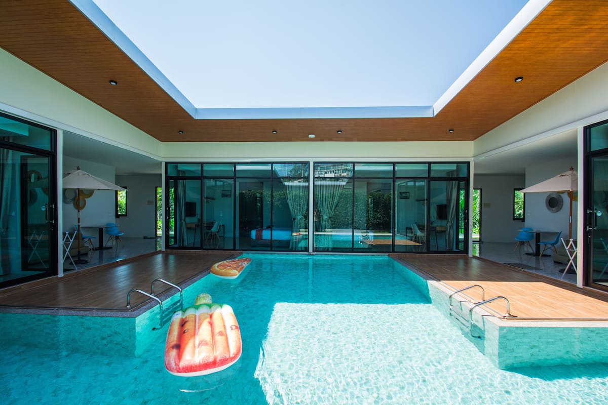 Exclusive Villa, 4 Bedrooms | 4 bedrooms, in-room safe, desk, laptop workspace