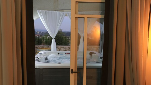 Suite présidentielle | Vue de la chambre