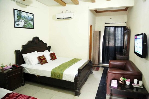 Dobbelt- eller tomannsrom – økonomi, 2 enkeltsenger, ikke-røyk | Oppholdsrom