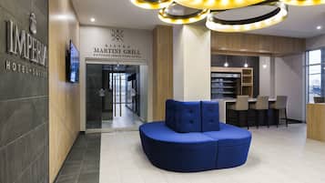 Sala de estar en el lobby