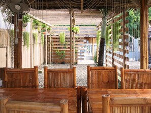 Outdoor dining - SMAK's Apartment (entire apartment) | Bantayan Island | Santa Fe (Santa Fe)