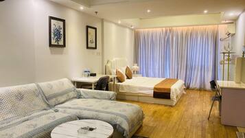 Standard-Doppelzimmer, 1 Doppelbett | Ausblick vom Zimmer