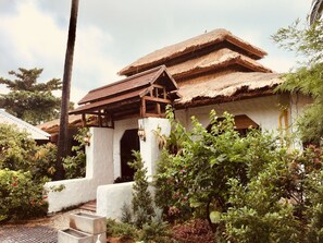 Entrada de la propiedad