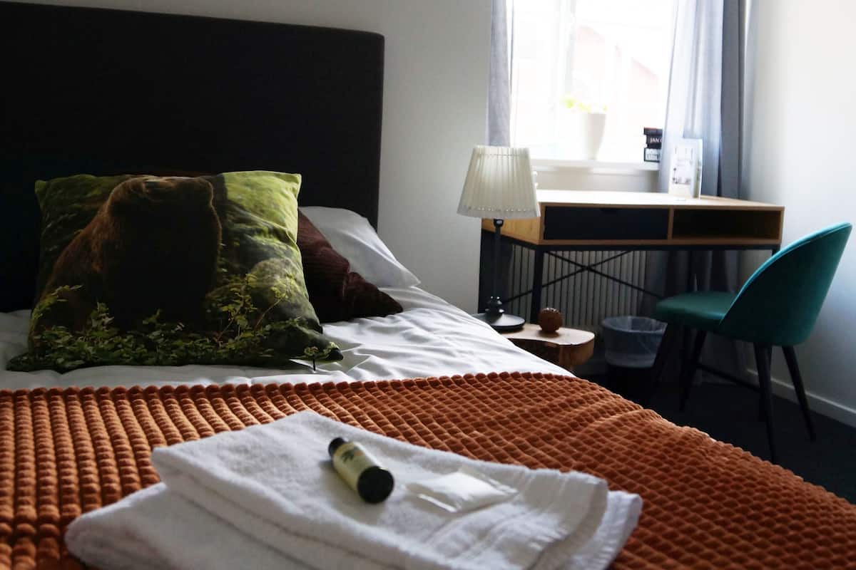 Chambre Simple Classique | Literie de qualité supérieure, rideaux occultants