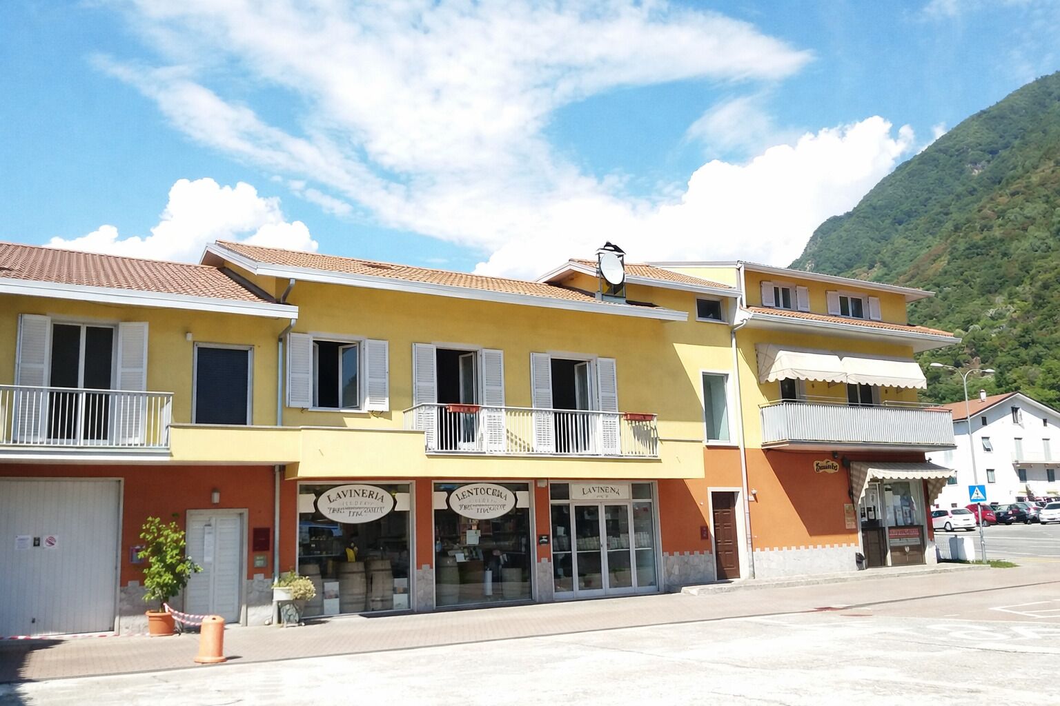 Fassade der Unterkunft