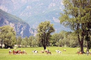 Horse riding