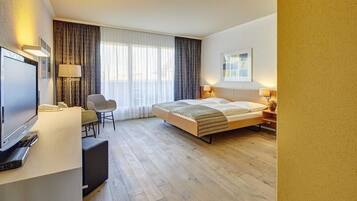 Minibar, in-room safe, desk, blackout drapes