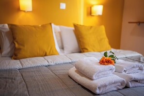2 chambres, draps en coton égyptien, literie de qualité supérieure
