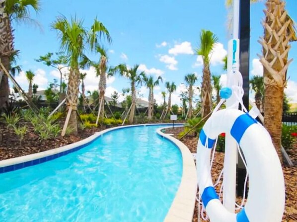 Indoor pool, 3 outdoor pools, free pool cabanas, pool umbrellas