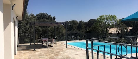 Una piscina climatizada