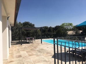 Alberca climatizada 