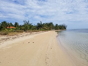 Plage, chaises longues, serviettes de plage