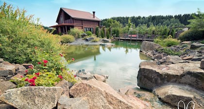 Red Cat H. ist perfekt für einen Urlaub in der Natur in der Nähe von Minsk und Skifahren in Silichi.