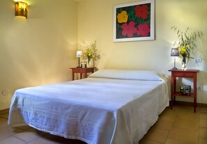 2 bedrooms, soundproofing, iron/ironing board, travel cot