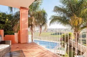 Terrace/patio - Luxury Villa Private Gated Pool, Garden, Patio Fantastic views Families & Golf. (MIJAS COSTA)