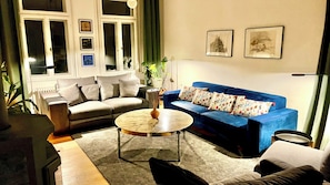 Smart TV, fireplace, books - Living with flair in the Villa des Artistes (Bad Sachsa)